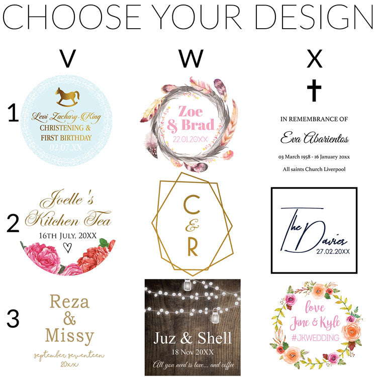 Custom Swing Tags