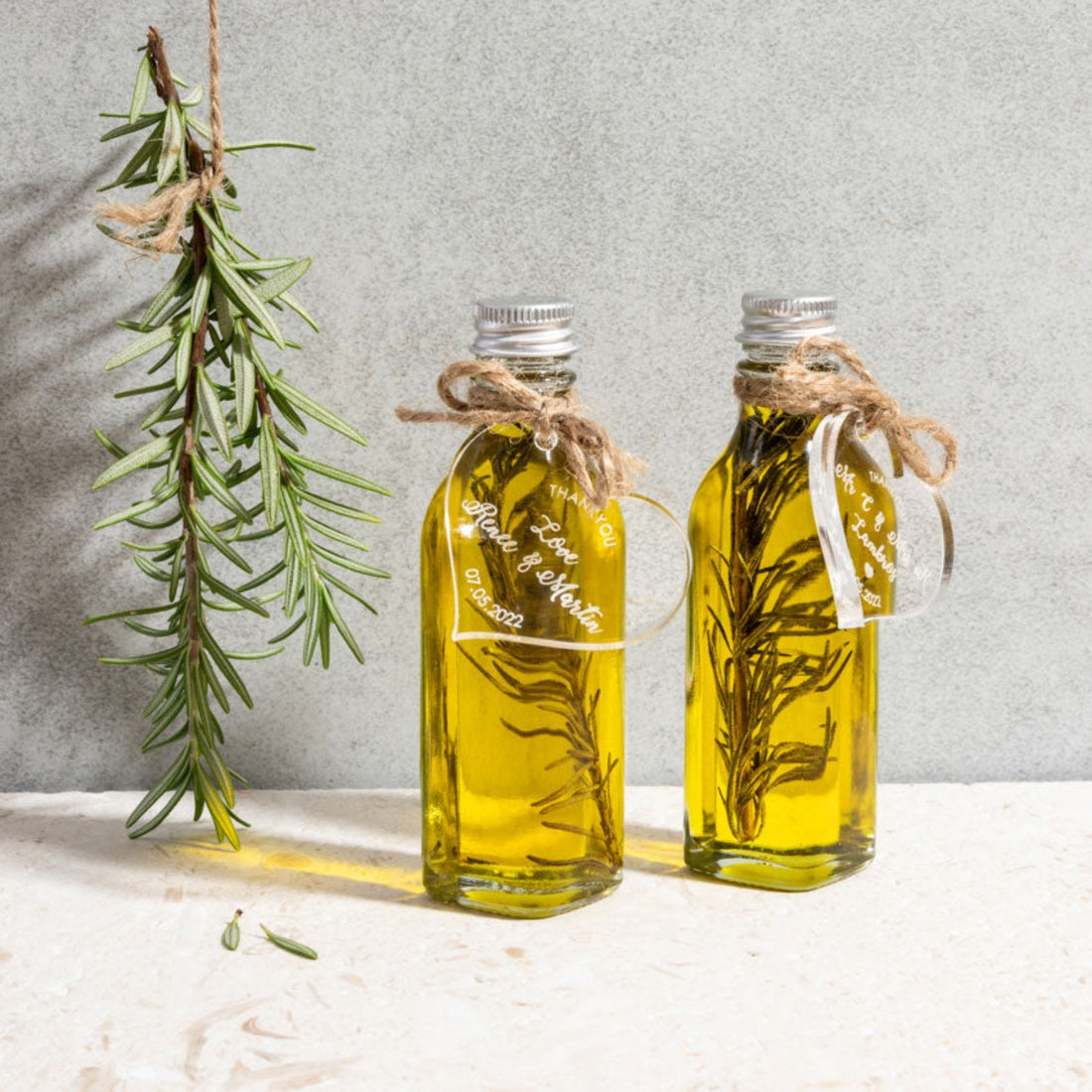 Greek Olive Oil Bonbonniere - Acrylic Tag